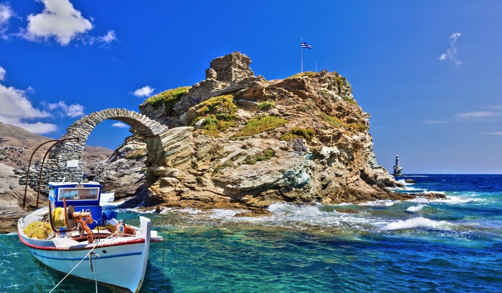 Η Χώρα της Άνδρου και το Κάτω Κάστρο